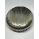 A WHITE METAL SNUFF BOX