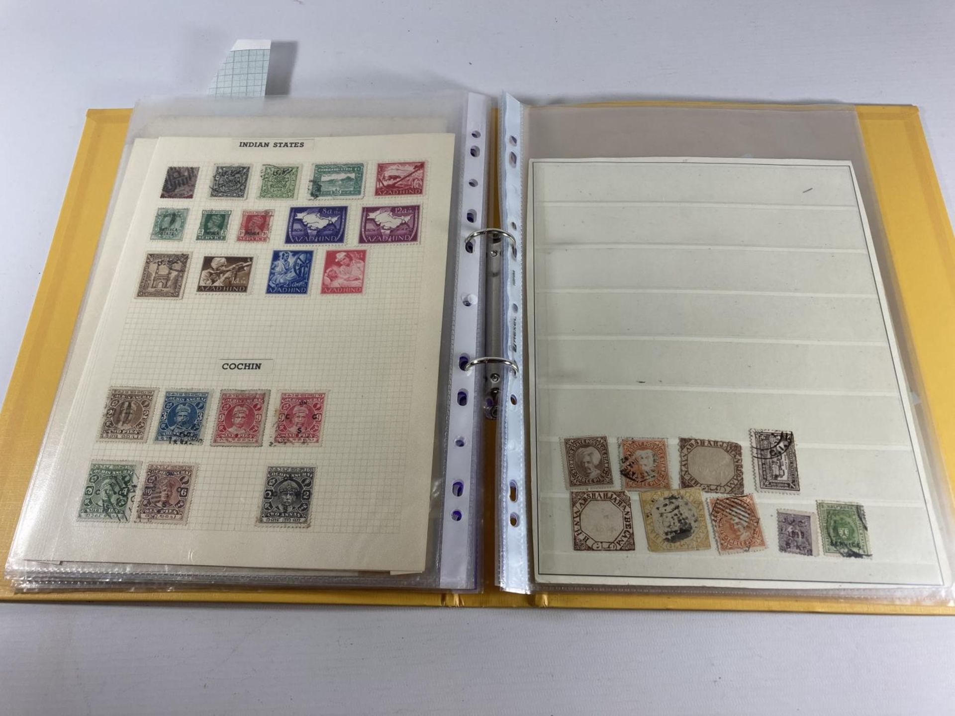 AN ALBUM OF VICTORIAN & LATER INDIAN STAMPS - Image 7 of 7