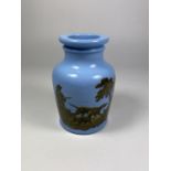 A VICTORIAN HUNTING SCENE VASE