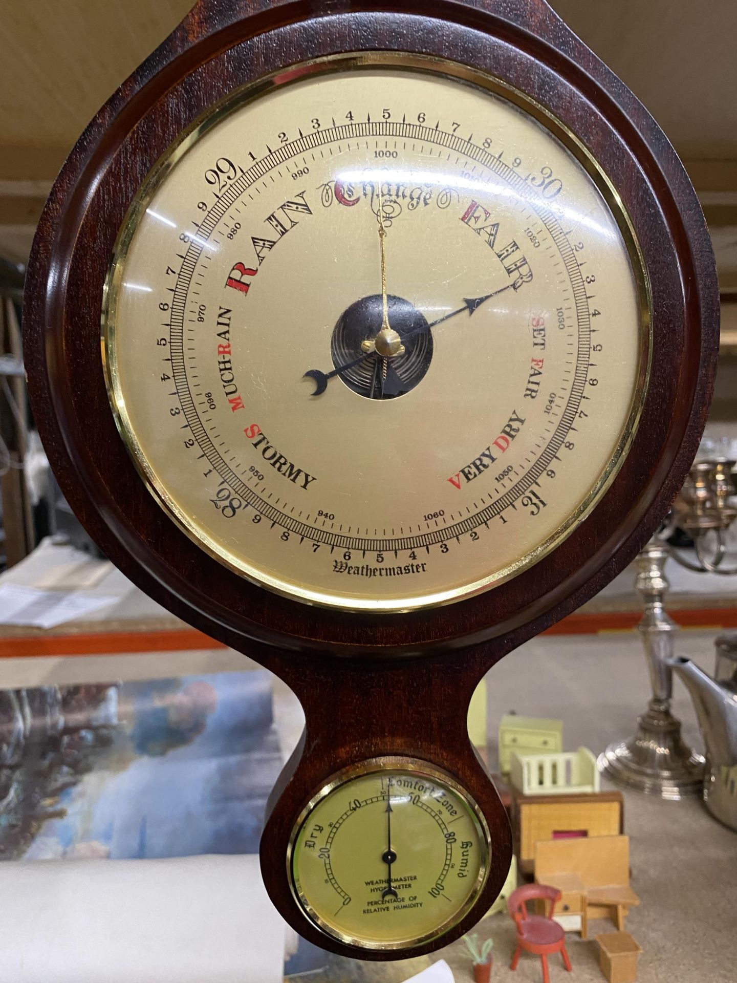 A WEATHERMASTER BAROMETER - Image 2 of 3