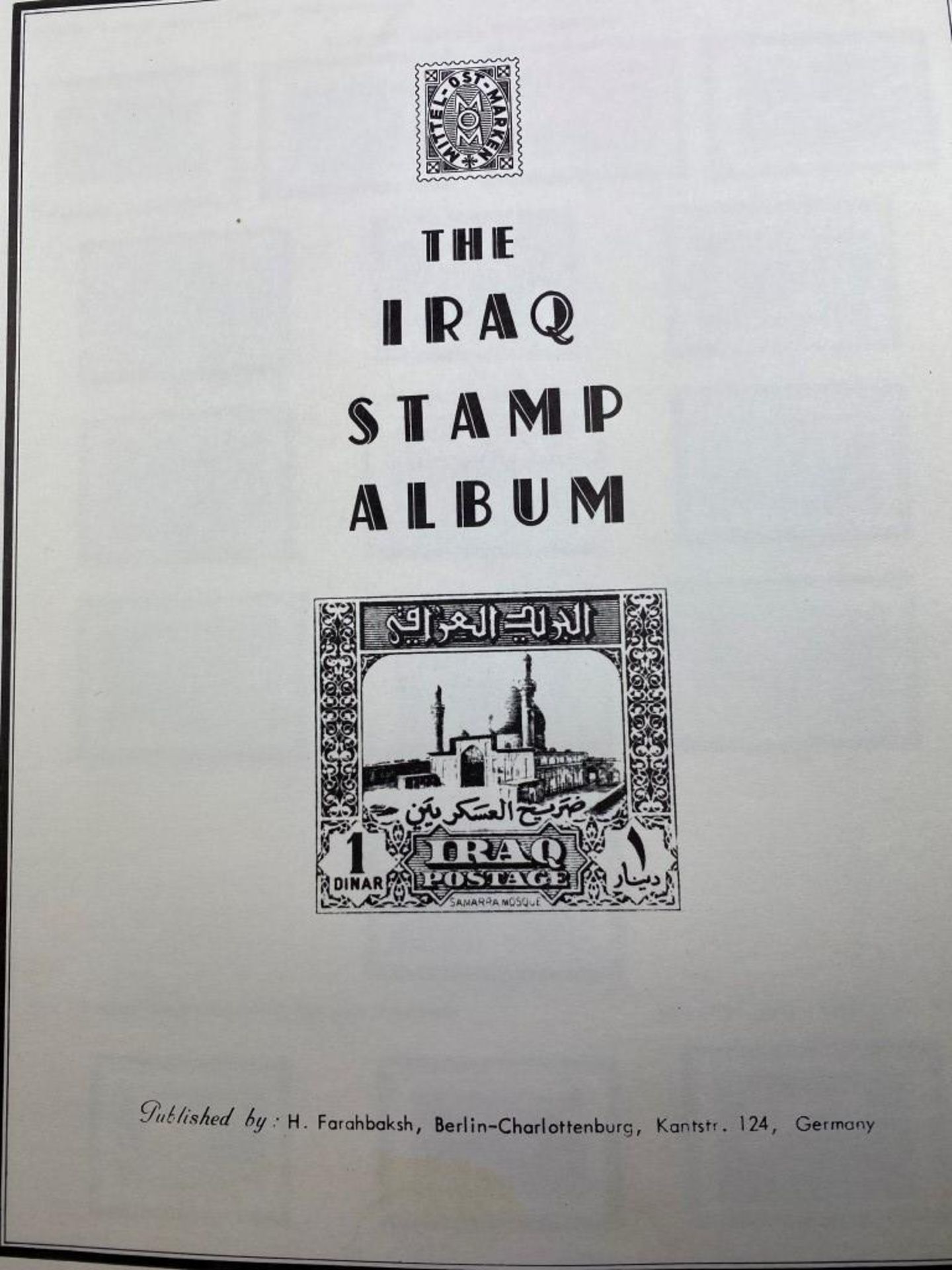 TWO ALBUMS OF STAMPS TO INCLUDE IRAN & MIDDLE EASTERN EXAMPELES - Image 6 of 11