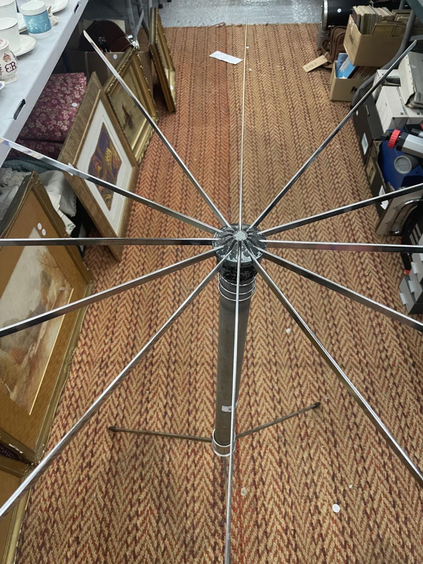 A 1950/60''S MODENIST SERVIS CLOTHES AIRER WITH TRIPOD BASE - Image 2 of 5