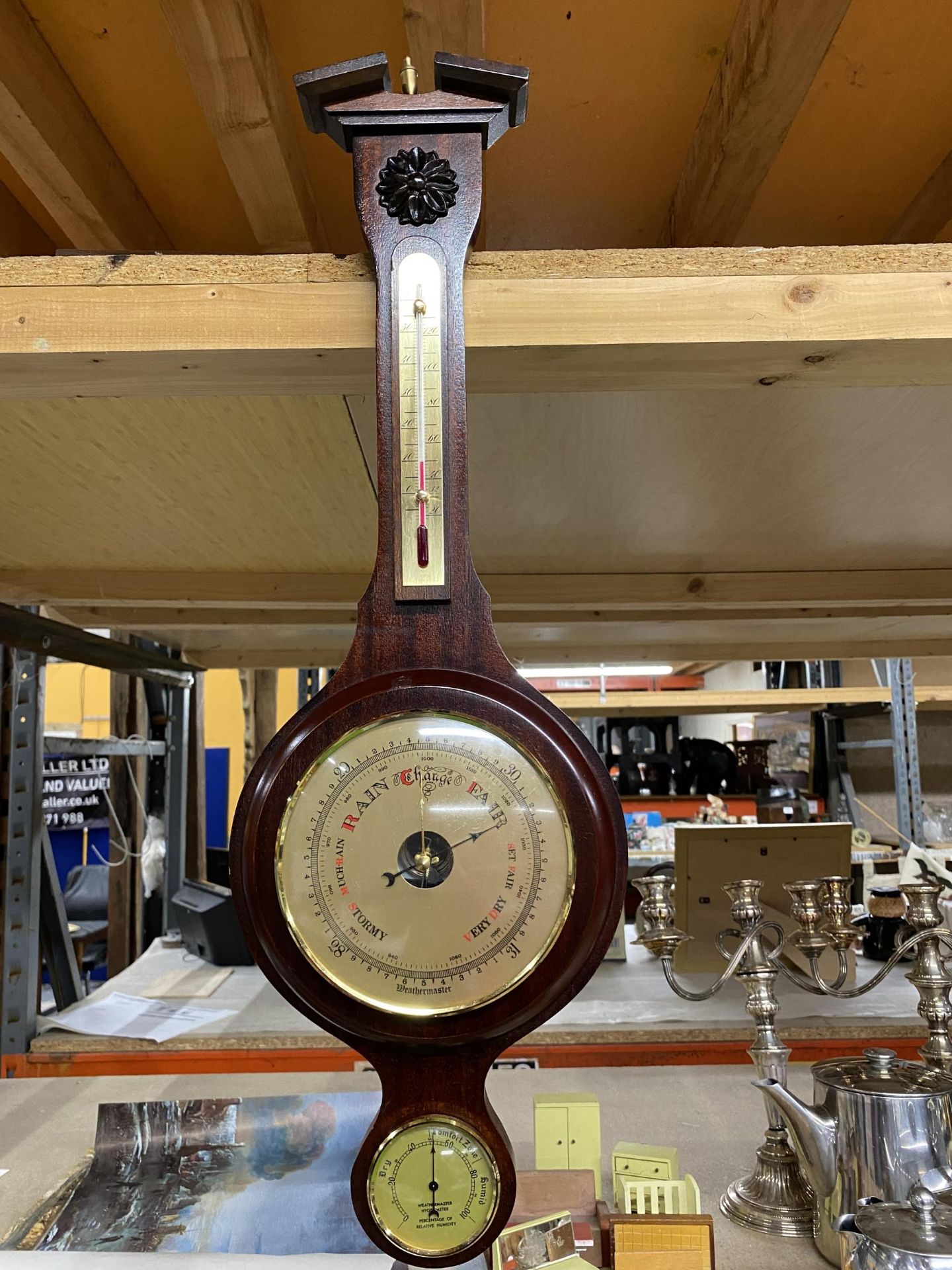 A WEATHERMASTER BAROMETER