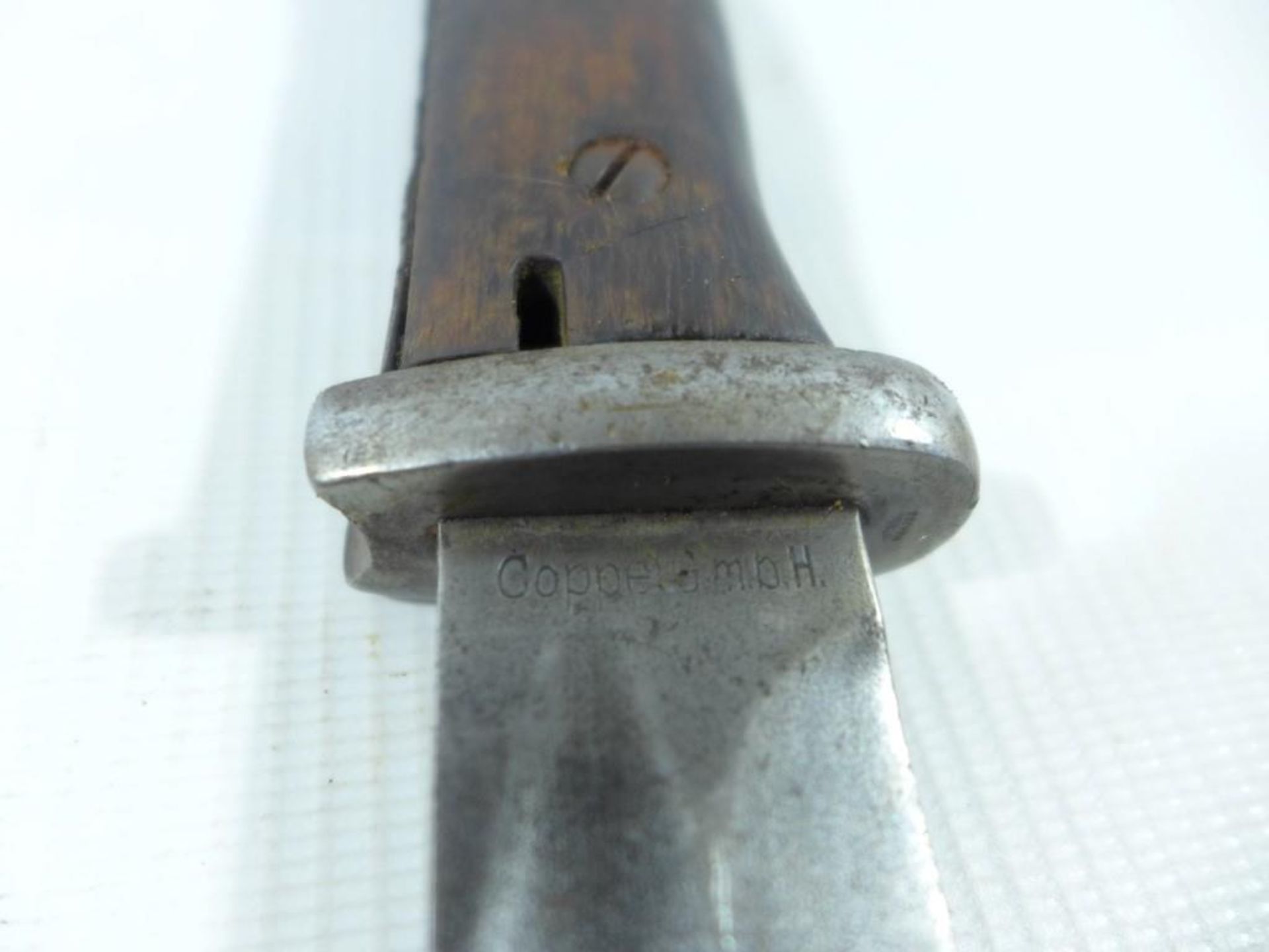 A WORLD WAR II NAZI GERMANY S84/98 BAYONET, 25CM BLADE - Image 3 of 4