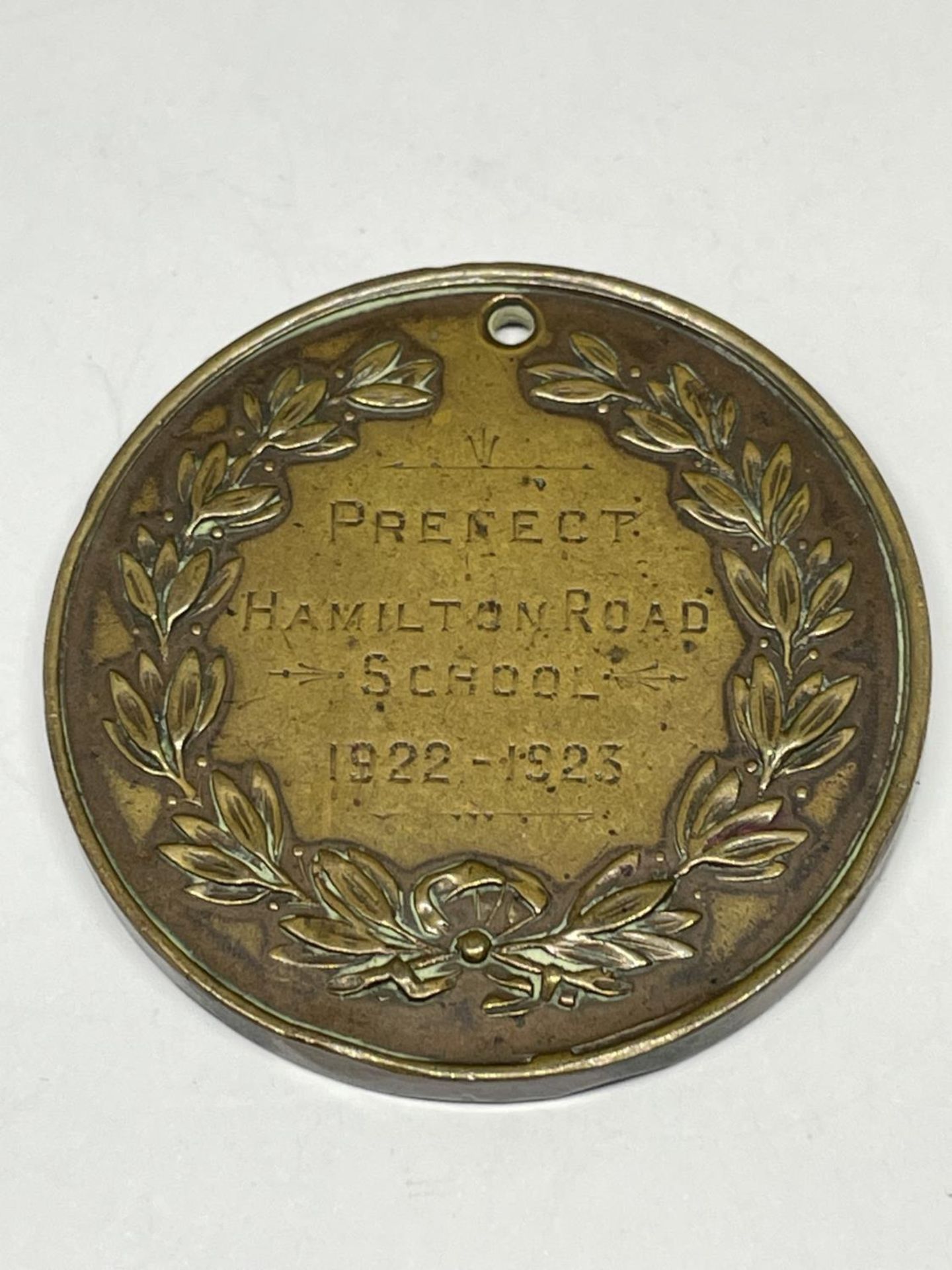 A HAMILTON ROAD BURSLEM SCHOOL MEDAL