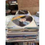 A LARGE ASSORTMENT OF LP RECORDS