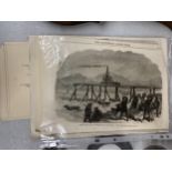 A QUANTITY OF SMALL VICTORIAN UNFRAMED PRINTS