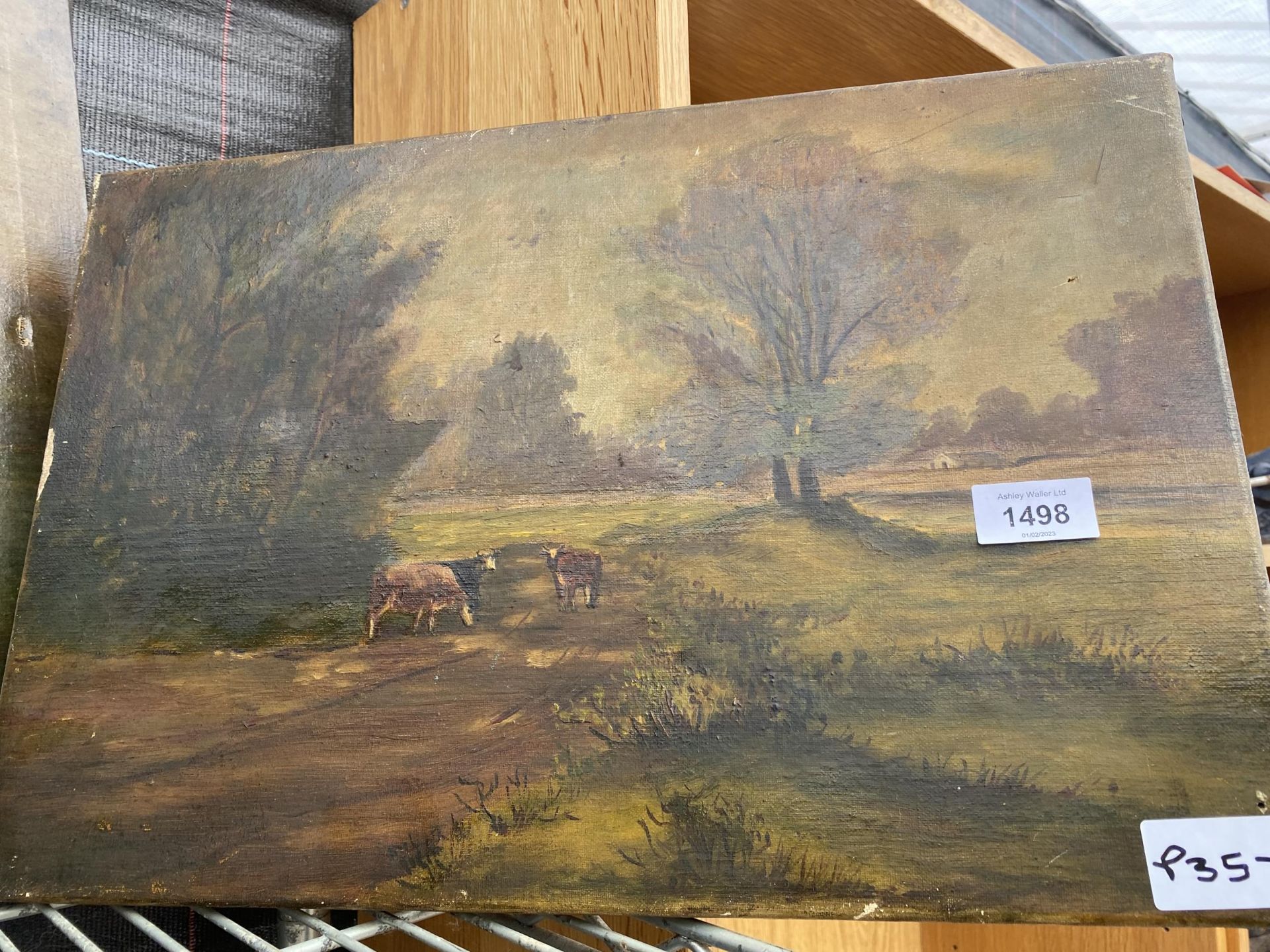 TWO CANVAS PRINTS OF COUNTRY SCENES - Image 3 of 4