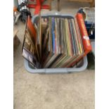 A LARGE ASSORTMENT OF LP RECORDS