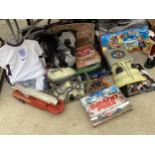 A LARGE ASSORTMENT OF TOYS AND GAMES