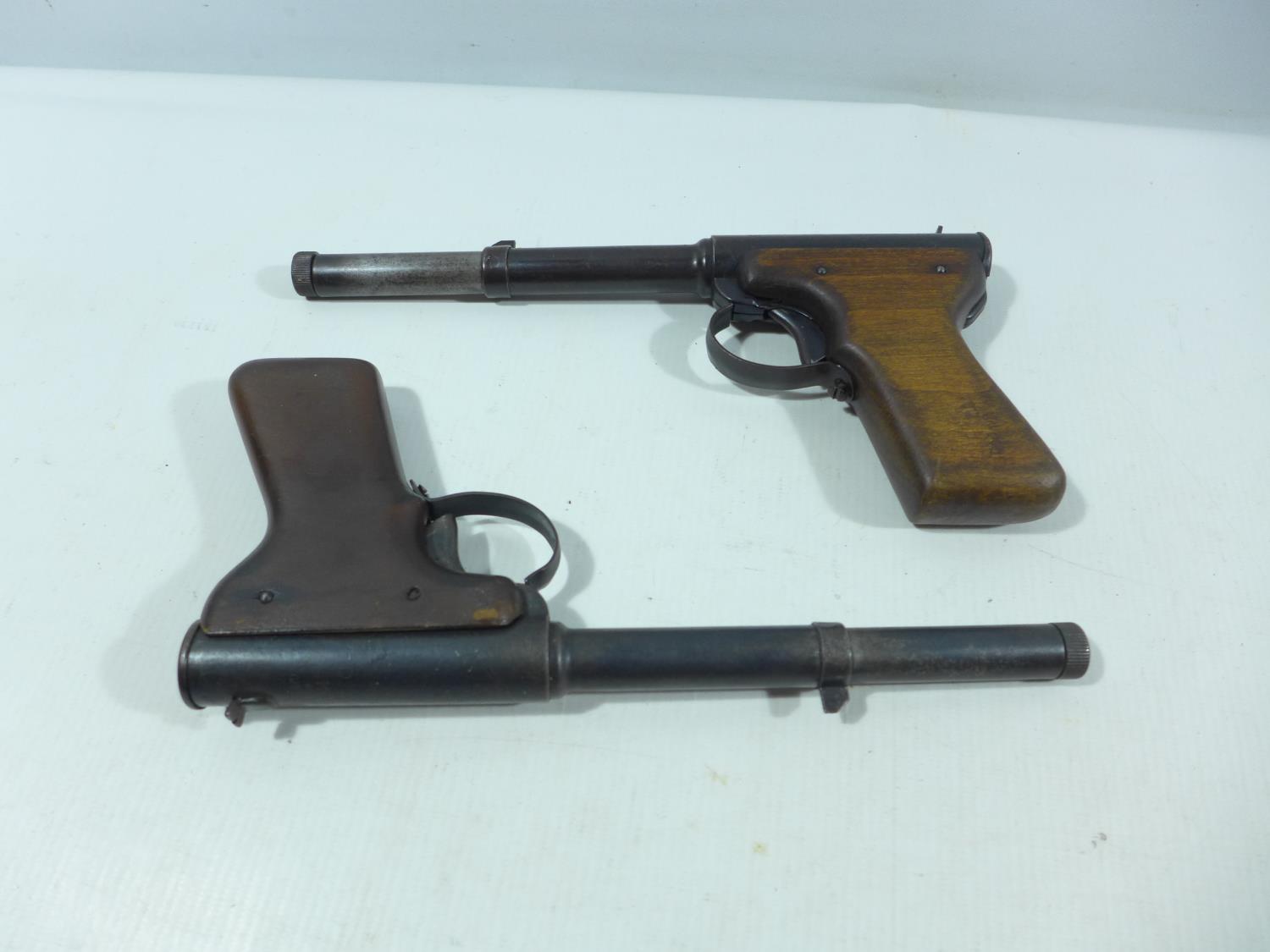 TWO DIANA MOD 2 .177 CALIBRE AIR PISTOLS, 17CM BARRELS - Image 2 of 3