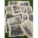 A QUANTITY OF VICTORIAN PRINTS