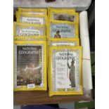 A QUANTITY OF VINTAGE NATIONAL GEOGRAPHIC MAGAZINES