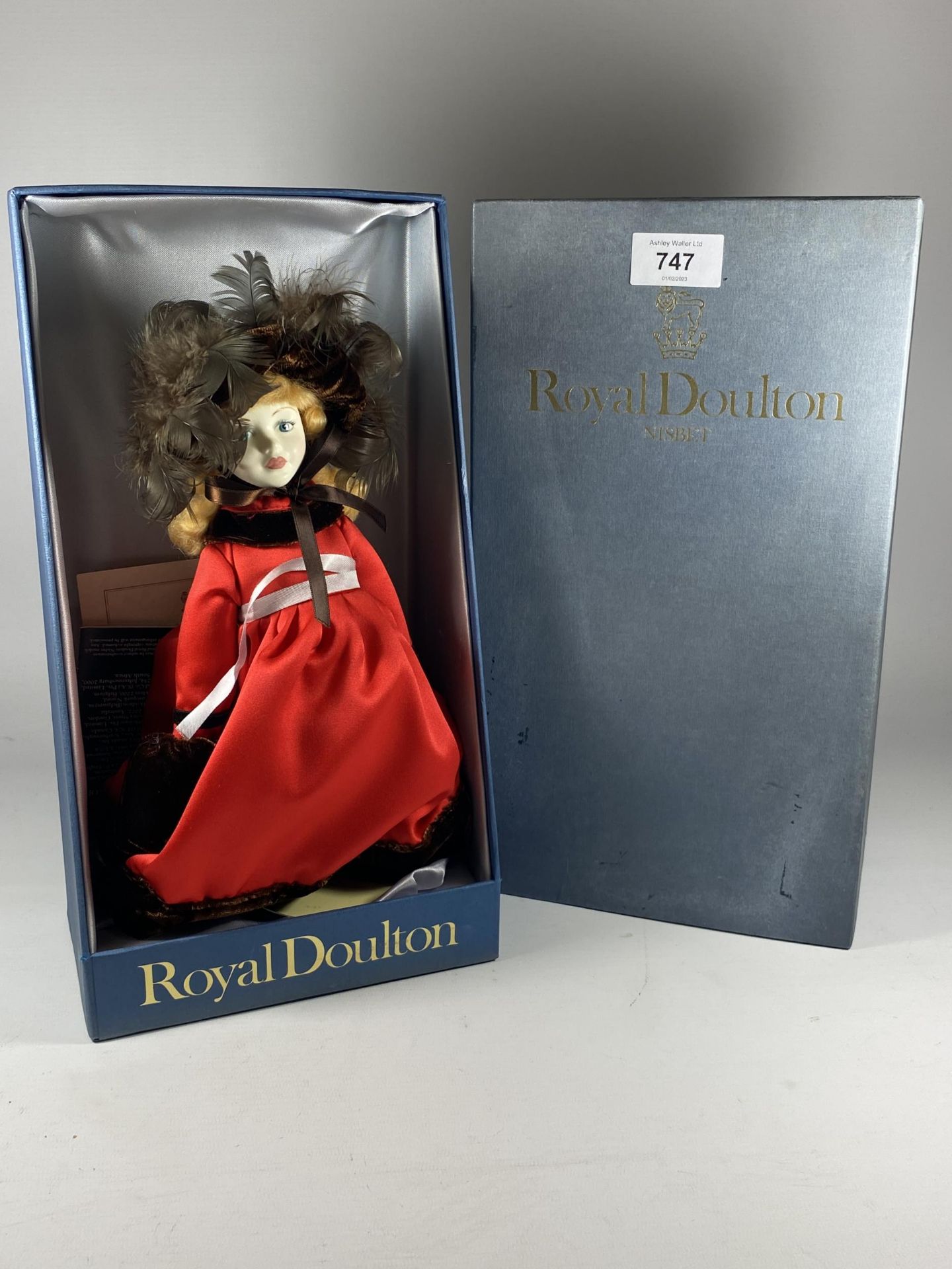 A BOXED ROYAL DOULTON DOLL