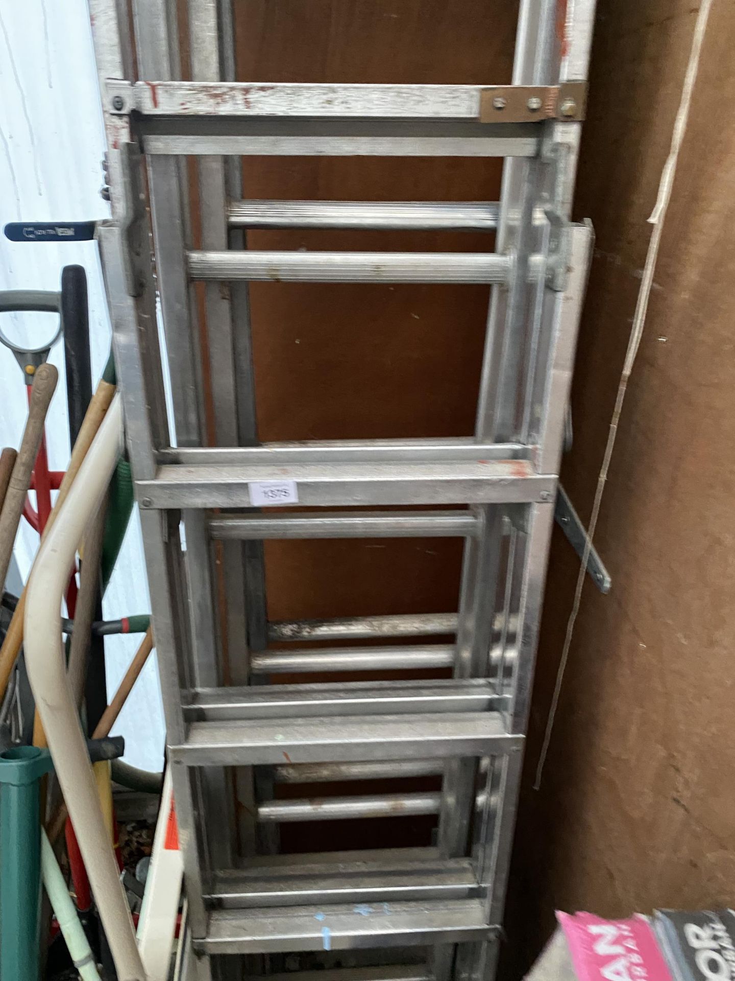 FOUR SETS OF VARIOUS LADDERS - Image 3 of 4