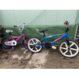 TWO CHILDS BIKES TO INCLUDE A PIRANHA BMX BIKE