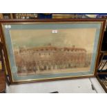 AN R.LOWRY SIGNED WATERCOLOUR OF WILLS & KAULA ARCHITECTS, 55 X 82CM