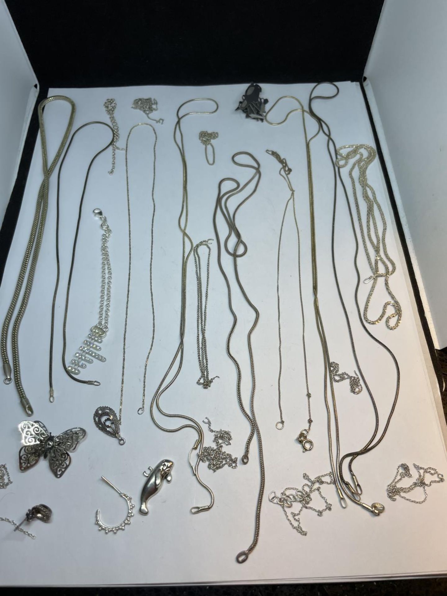 VARIOUS ITEMS OF SCRAP SILVER