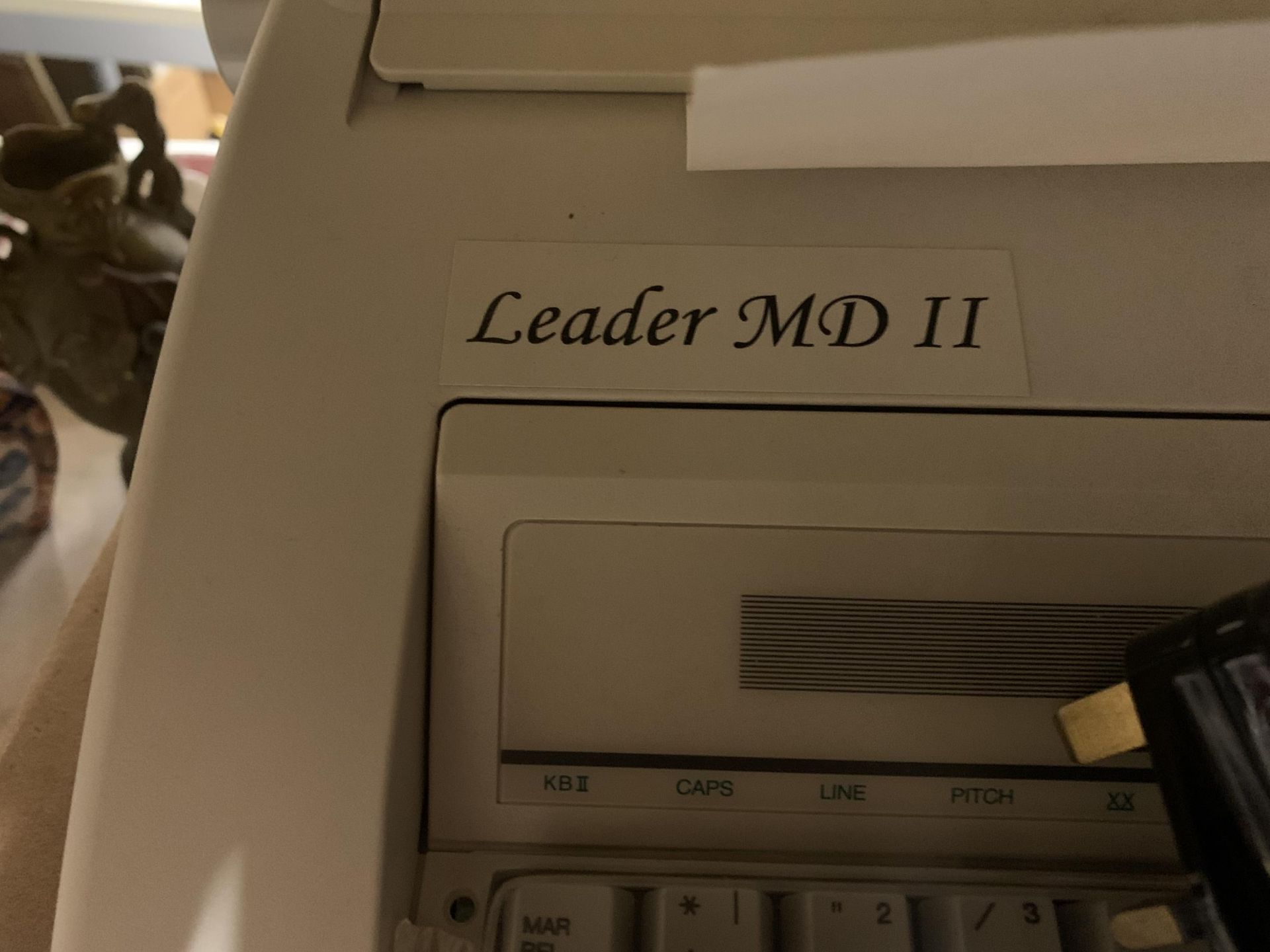 A LEADER MD 11 ELECTRIC TYPEWRITER - BOXED - Image 3 of 3