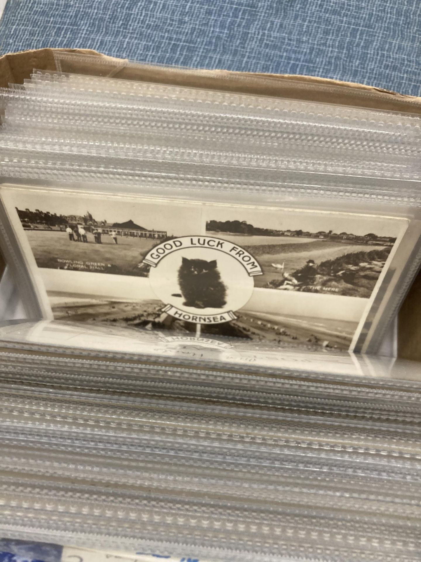 A LARGE QUANTITY OF SOUVENIR AND SCENIC POSTCARDS TO INCLUDE 1 FULL ALBUM AND ONE EMPTY ALBUM - Image 3 of 7