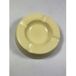 A WEDGWOOD KEITH MURRAY 1950/1960'S ASHTRAY, WIDTH 10CM - A/F