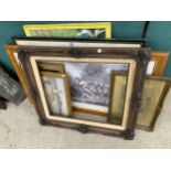 AN ASSORTMENT OF FRAMED PRINTS AND PICTURES