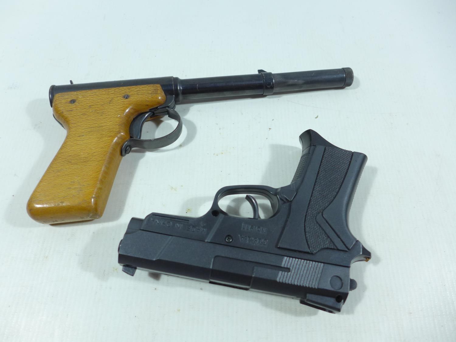 A DIANA MOD 2 .177 CALIBRE AIR PISTOL, 17CM BARREL, GYMA NO911 SPRING ACTION PISTOL (2) - Image 2 of 4