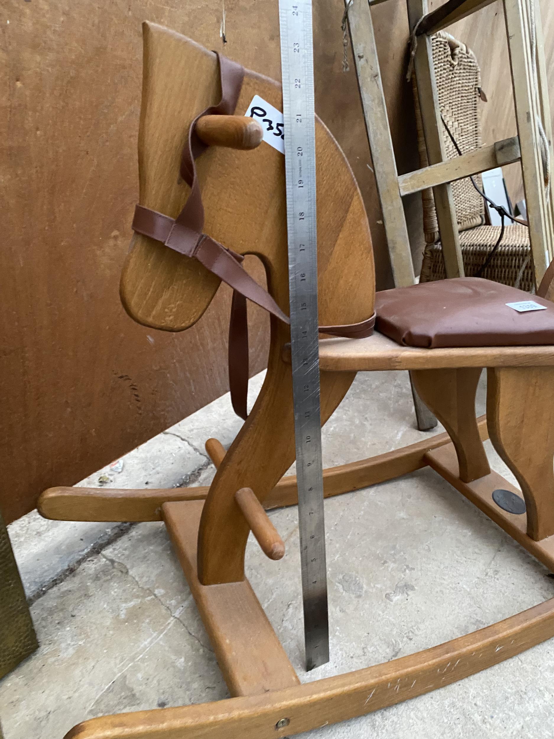 A VINTAGE STYLE MOULIN CHILDS ROCKING CHAIR - Image 3 of 3