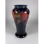 A WILLIAM MOORCROFT POMEGRANATE PATTERN VASE, SIGNED