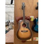 AN EROS RECANATI MODEL:606 ACOUSTIC GUITAR SERIAL NUMBER:20020 WITH CARRY CASE