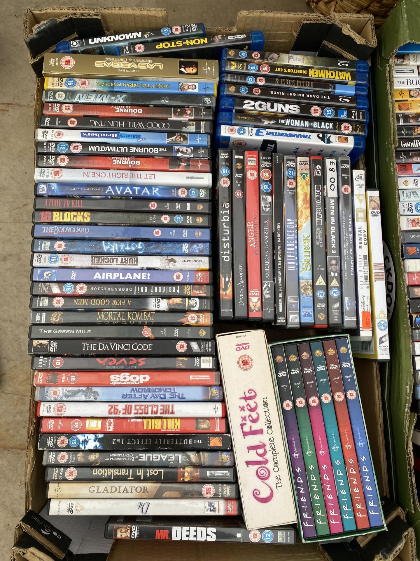 A LARGE QUANTITY OF ASSORTED DVDS AND BLU-RAYS ETC - Image 2 of 3