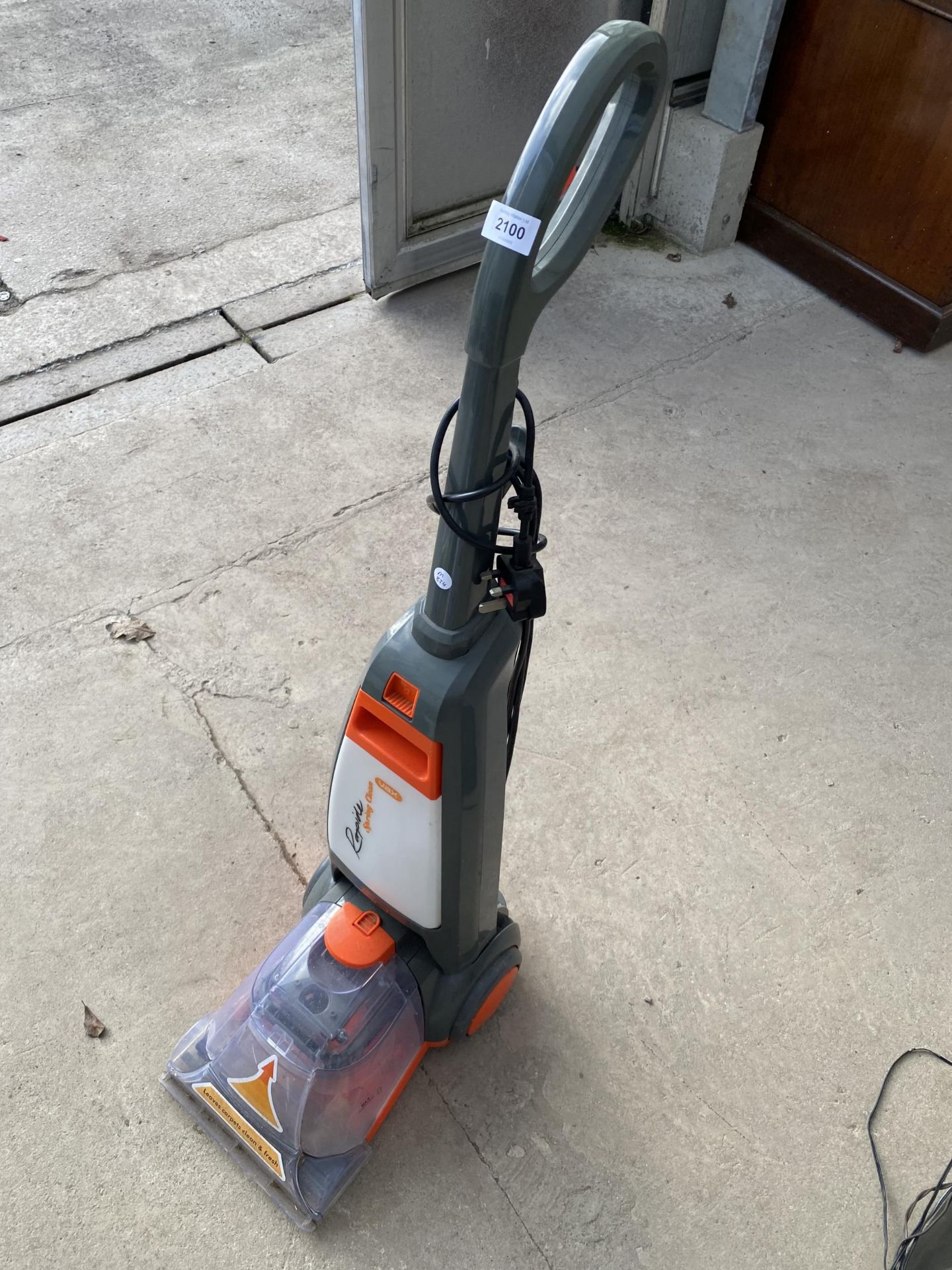 A VAX RAPIDE CARPET CLEANER