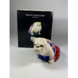 A BOXED ROYAL DOULTON 007 BULLDOG 'JACK NO TIME TO DIE'