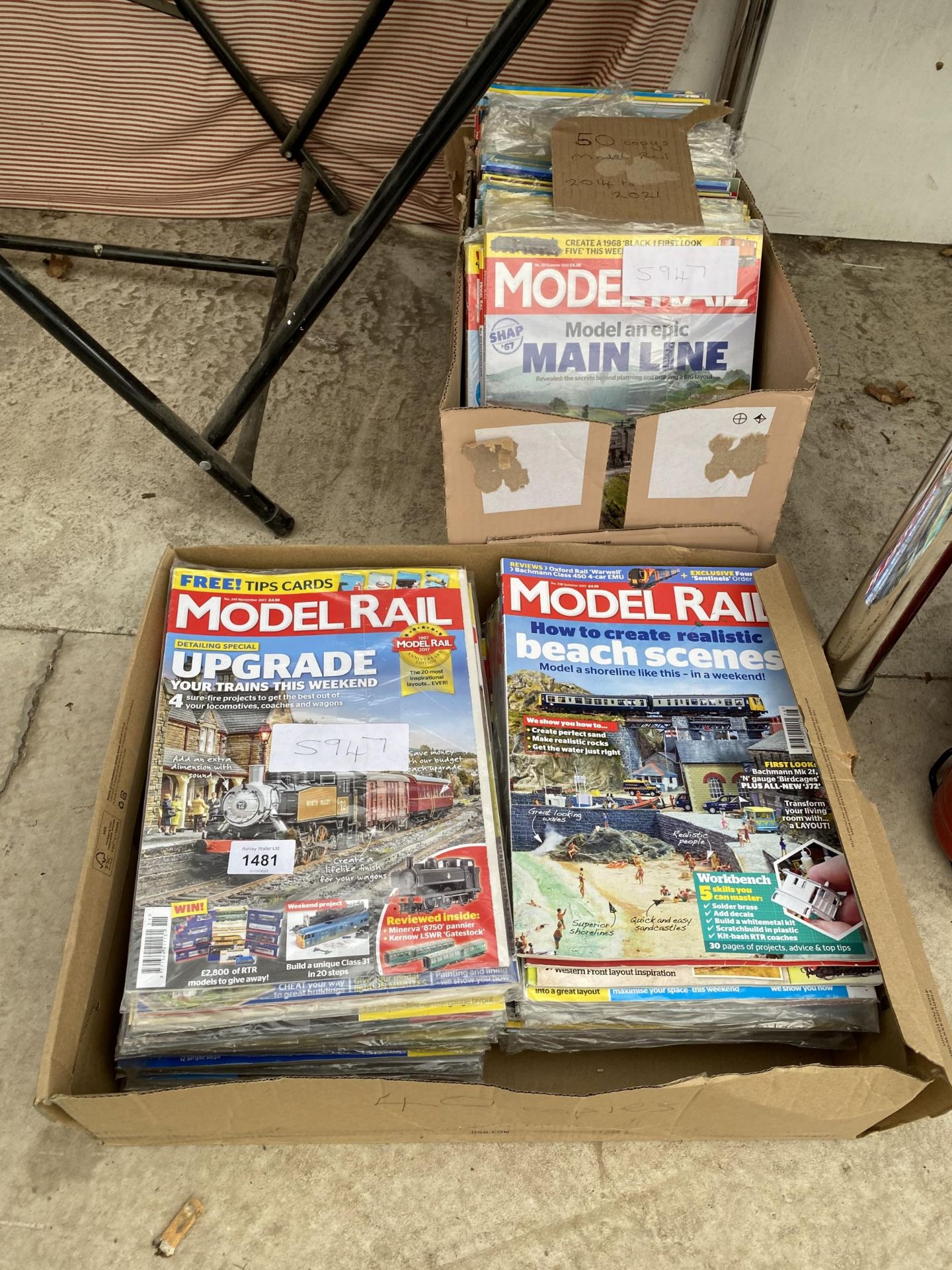 A LARGE QUANTITY OF MODEL RAILWAY MAGAZINES