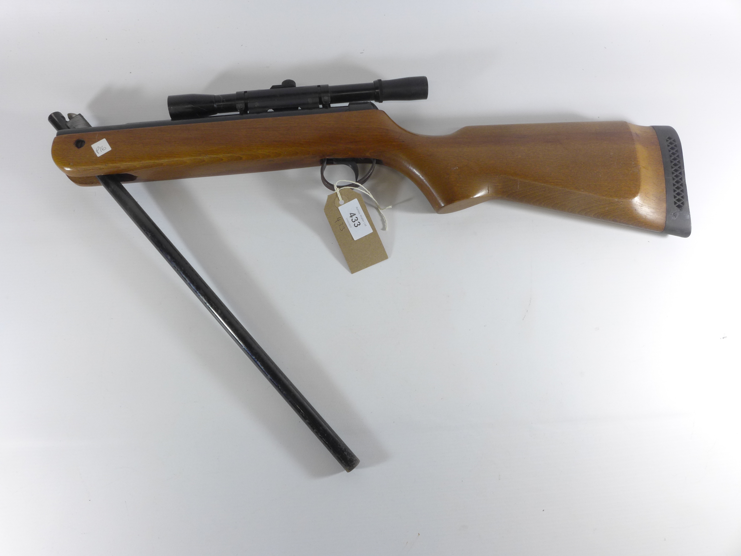 A BSA METEOR .22 CALIBRE AIR RIFLE, 47CM BARREL, WITH TELESCOPIC SIGHTS - Image 4 of 4