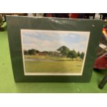 A PRINT OF THE BELFRY GOLF COURSE