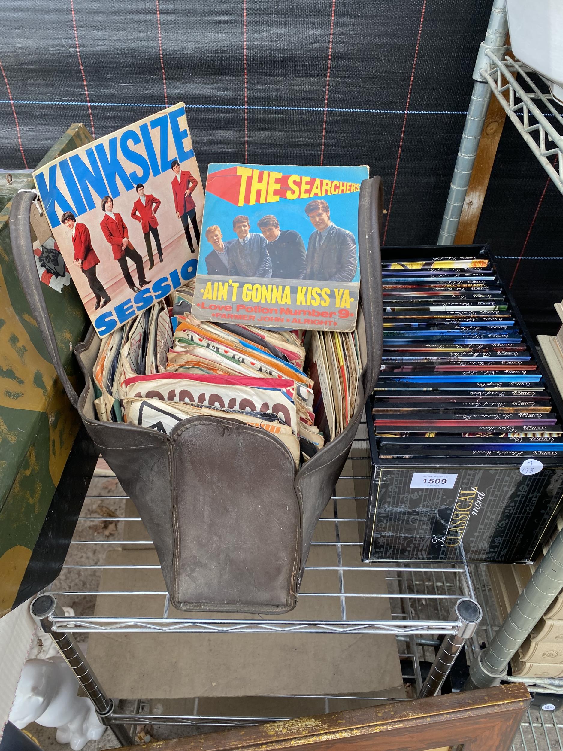 A SET OF IN CLASSIC MOOD CDS AND 7" SINGLES