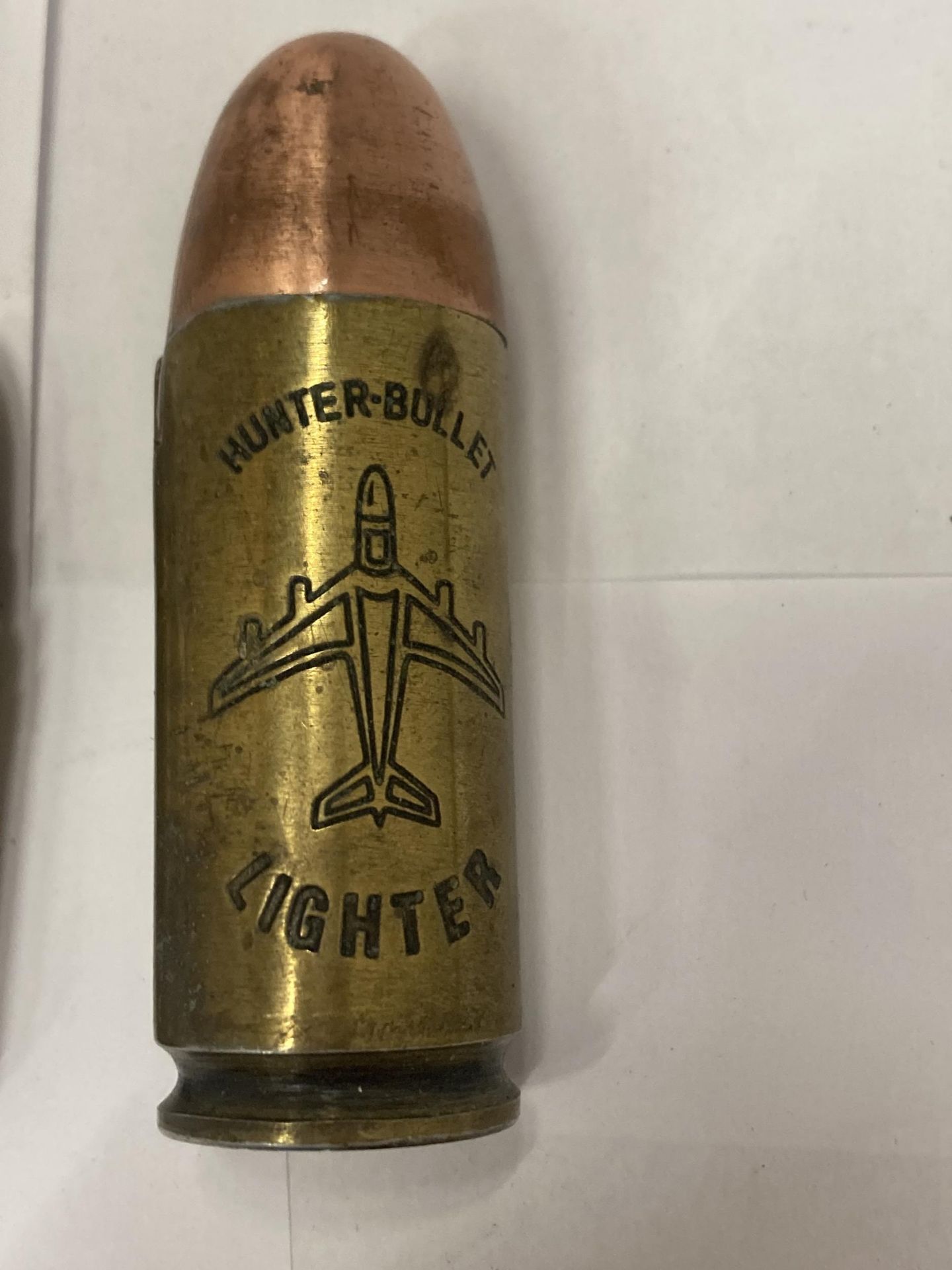 TWO NOVELTY LIGHTERS IN THE FORM OF BULLETS - Image 2 of 2