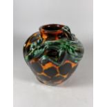 AN ANITA HARRIS DRAGON DESIGN VASE