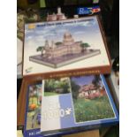 SIX BOXED JIGSAWS