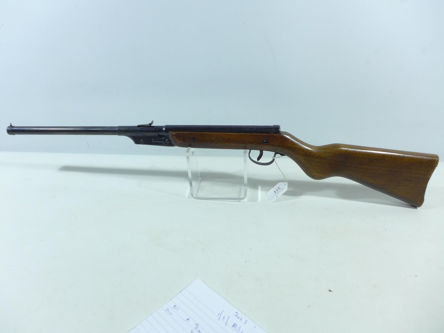 A DIANA MOD 16 .177 CALIBRE AIR RIFLE, 30.5CM BARREL, TOTAL LENGTH 83CM - Image 2 of 5