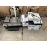 TWO LARGE OFFICE PRINTER COPIERS