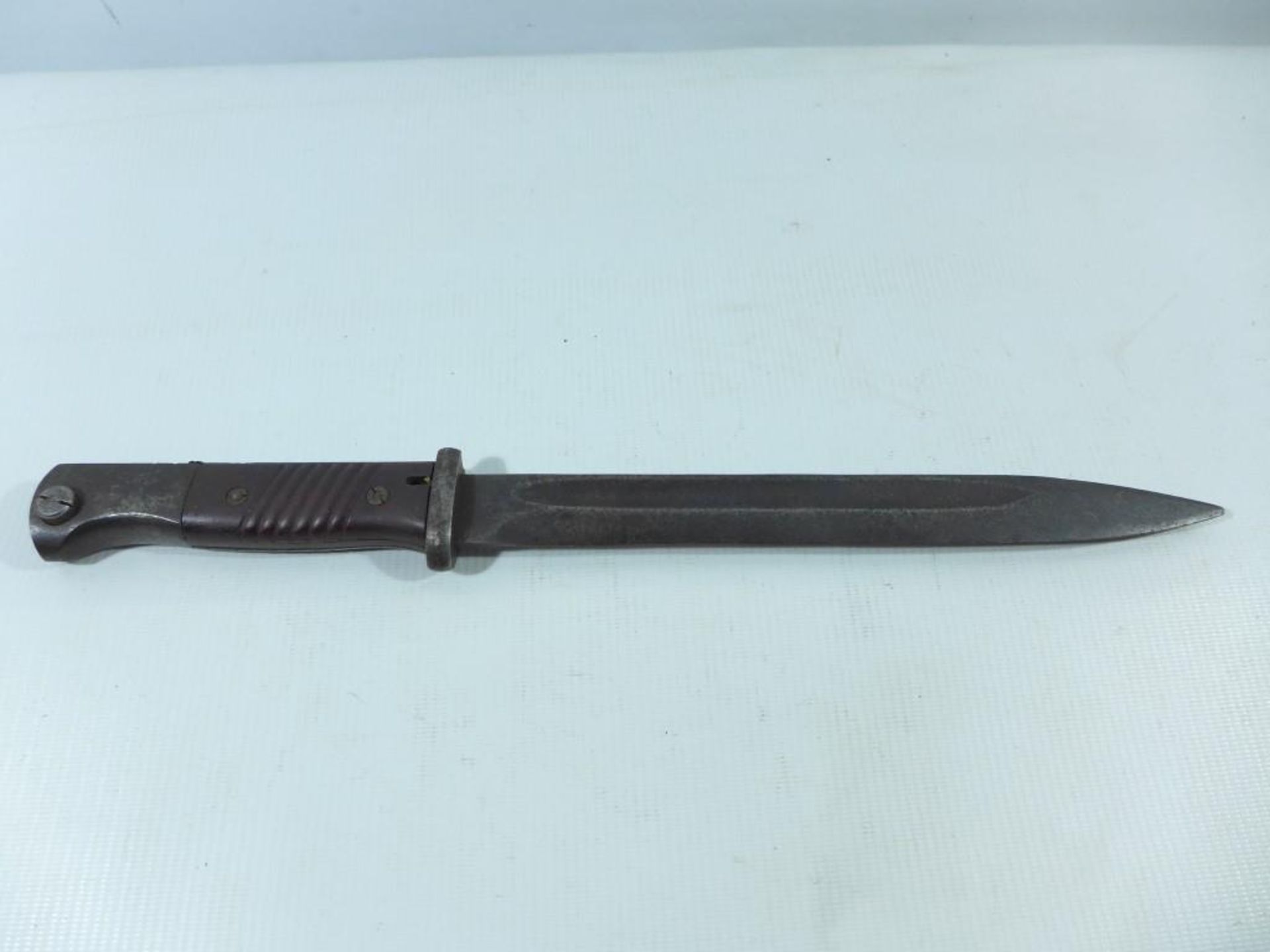 A WORLD WAR II NAZI GERMANY S84/98 BAYONET, 25CM BLADE