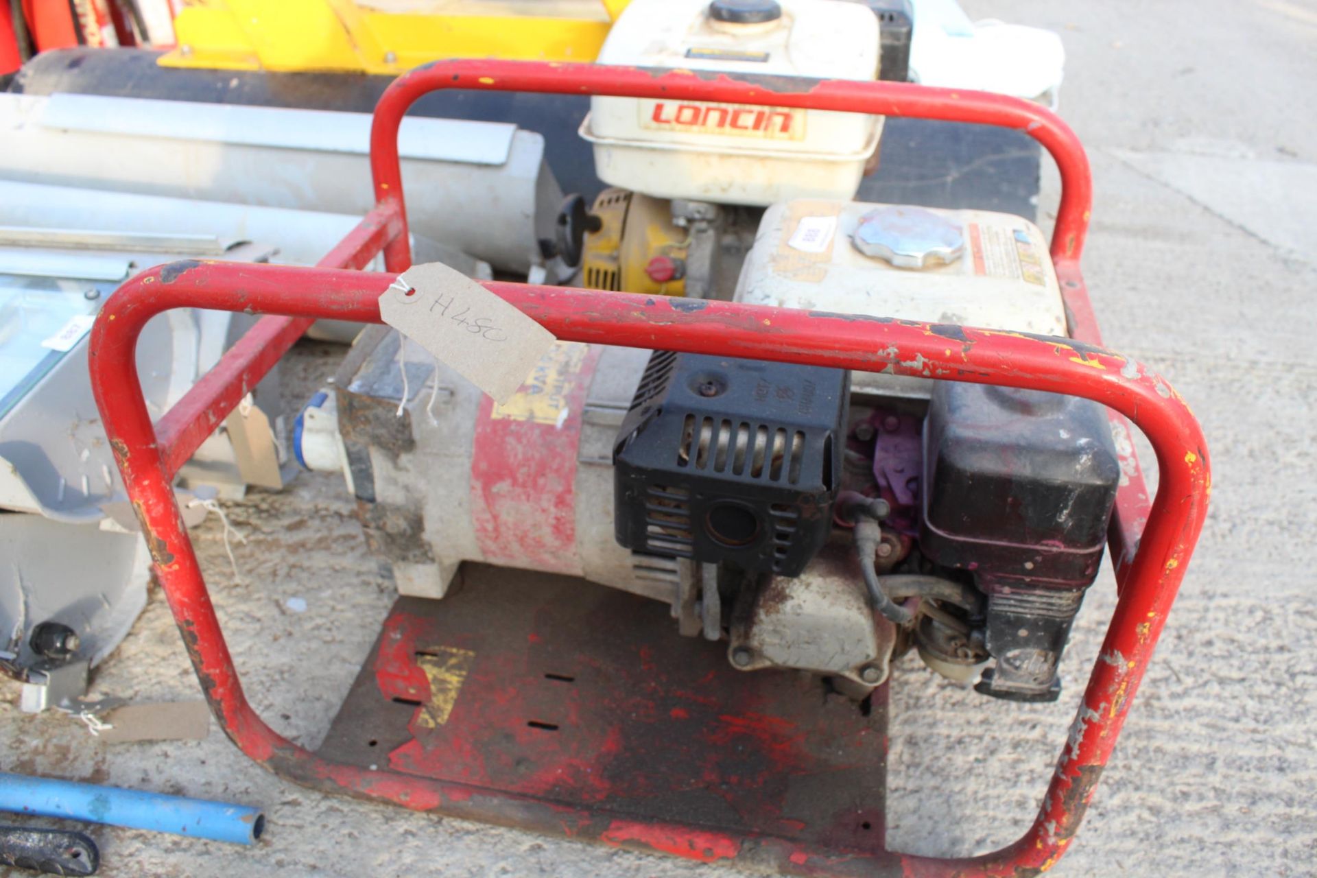 GENERATOR WITH HONDA 5.5 ENGINE NO VAT