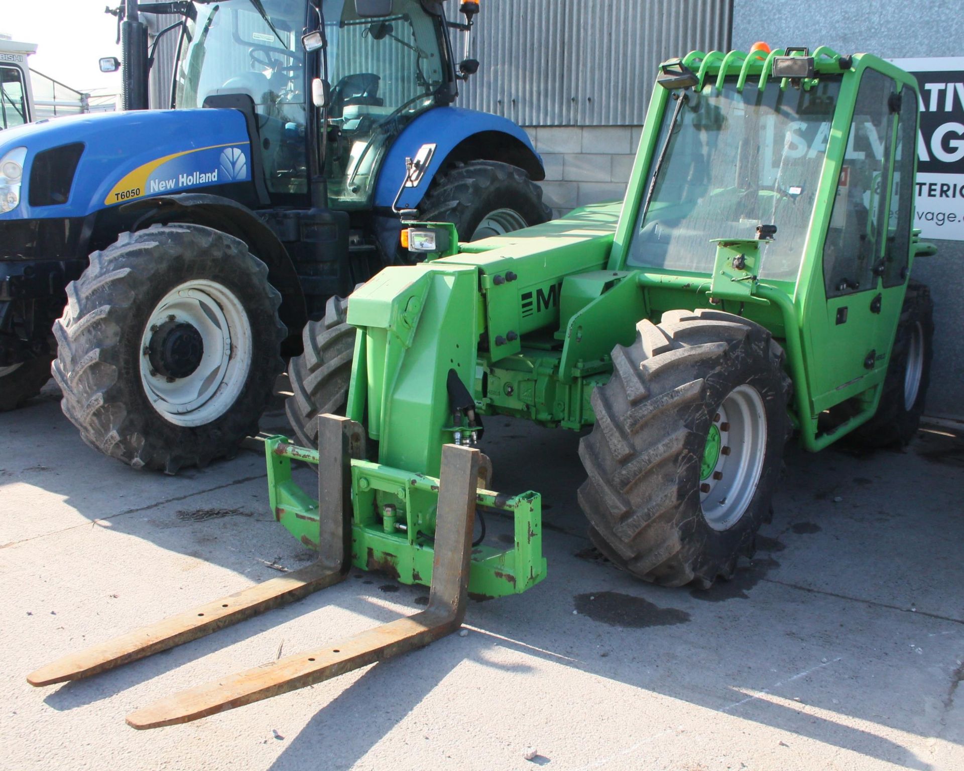 A MERLO P26.6-SPT PANORAMIC TELEPORTER FIRST REGISTERED WITH A 51 PLATE RECENT NEW TYRES WITH PALLET
