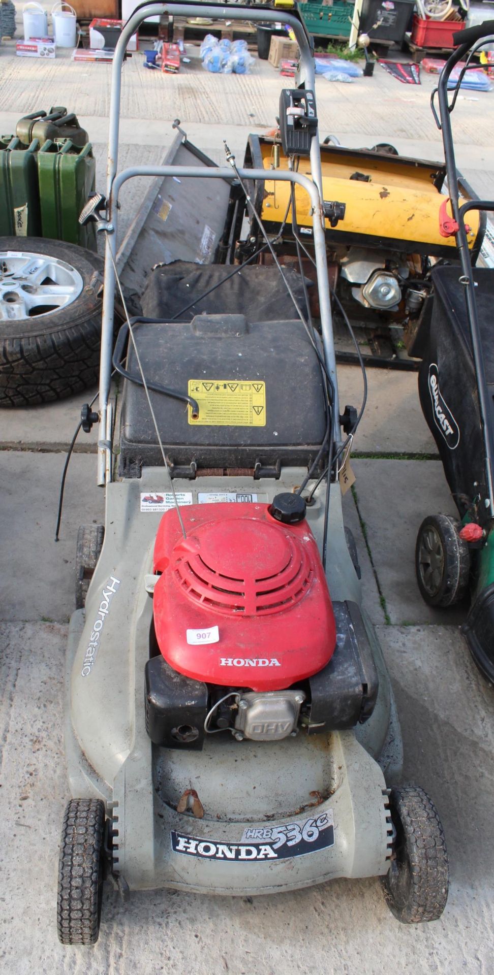 HONDA HRB536C LAWN MOWER NO VAT