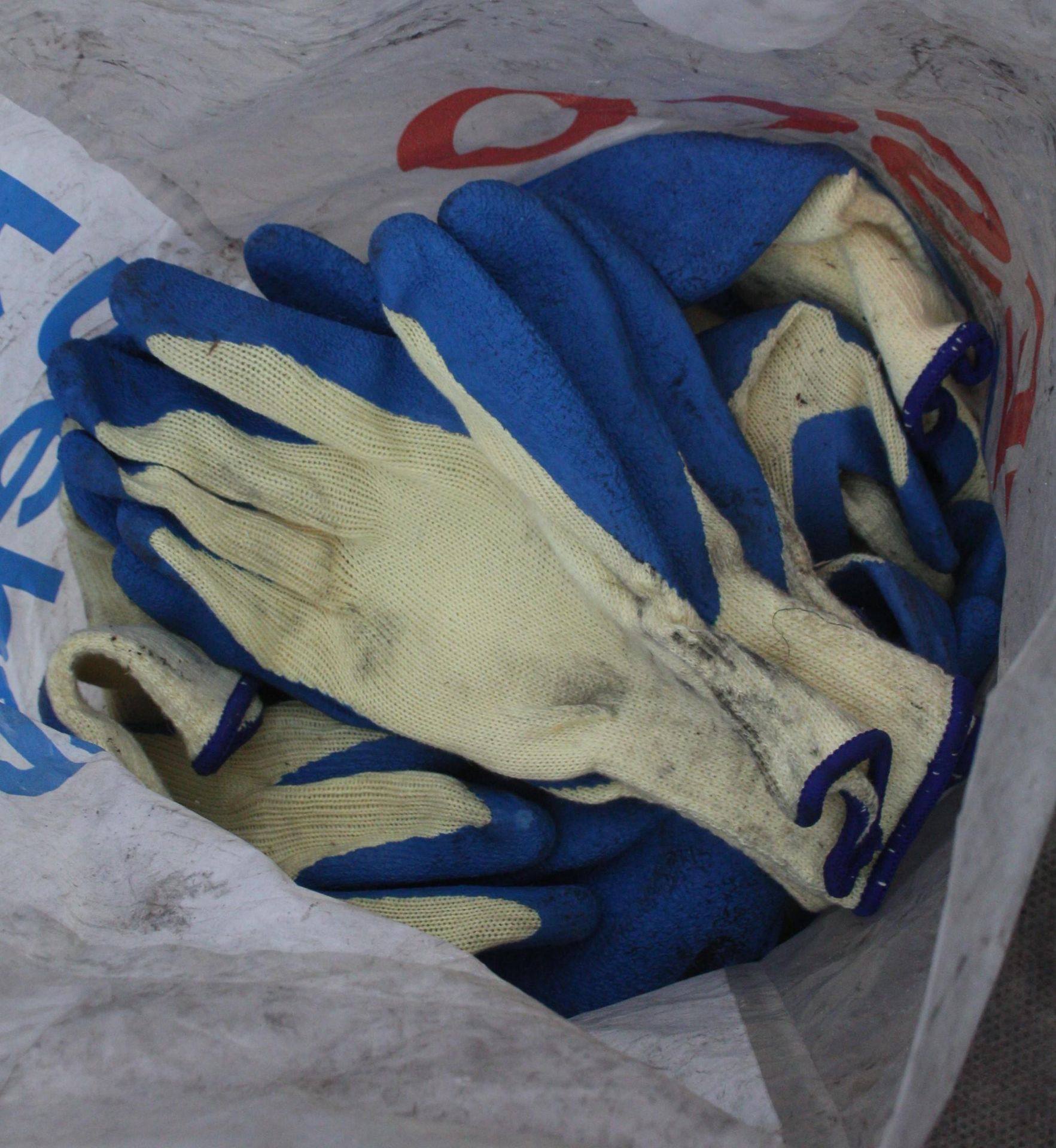 A BAG OF GLOVES NO VAT