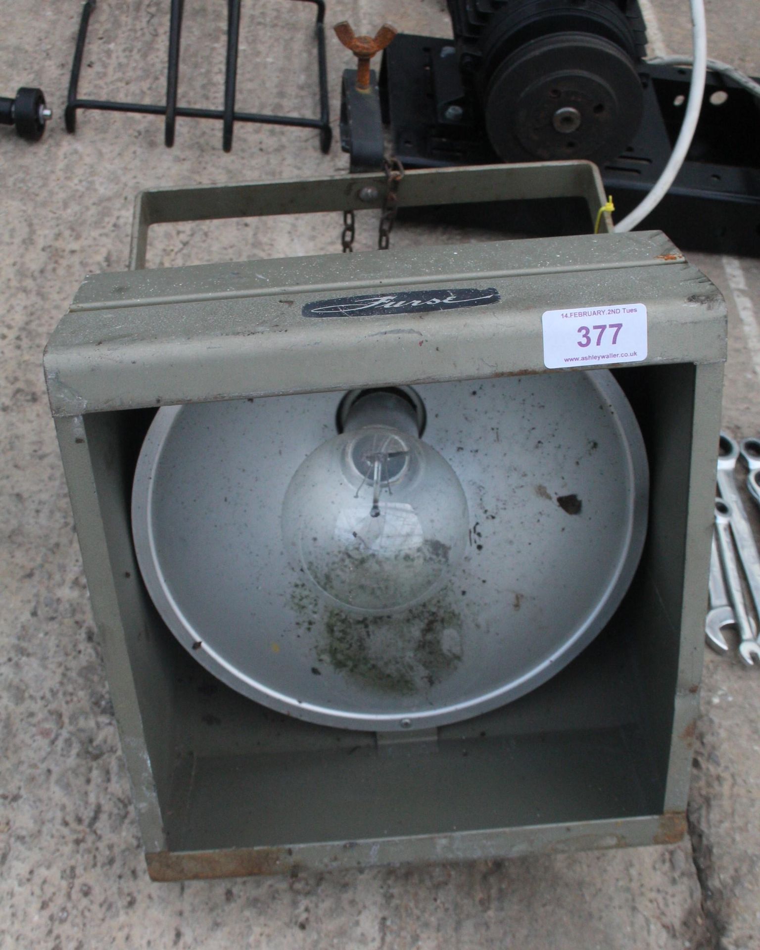 A FURSE FLOOD LIGHT NO VAT