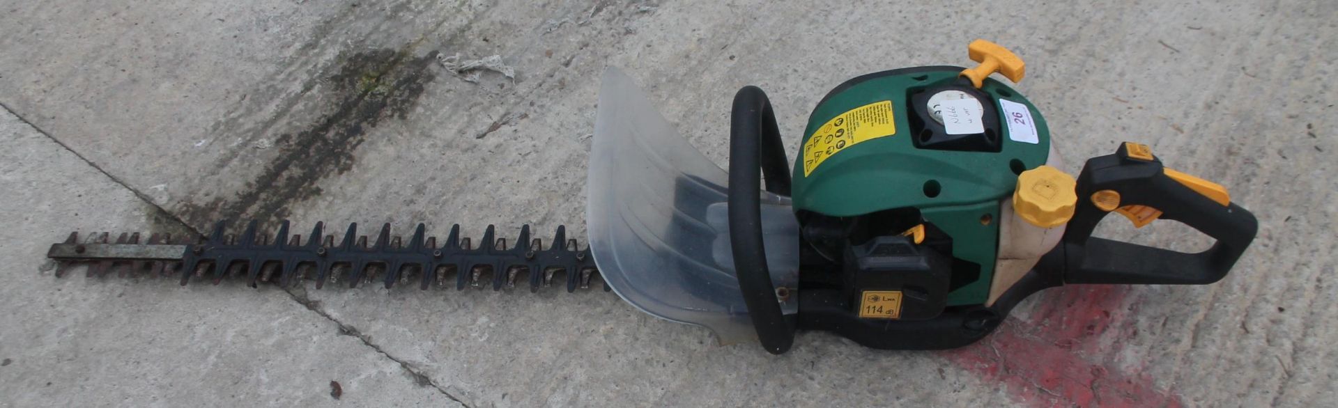 A PETROL ENGINE HEDGE TRIMMER NO VAT - Image 2 of 2