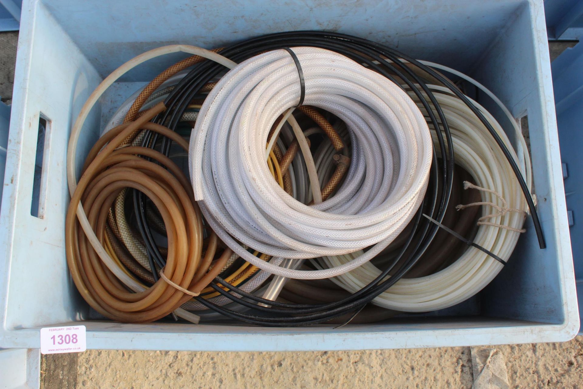 VARIOUS PLASTIC PIPE/TUBING + VAT